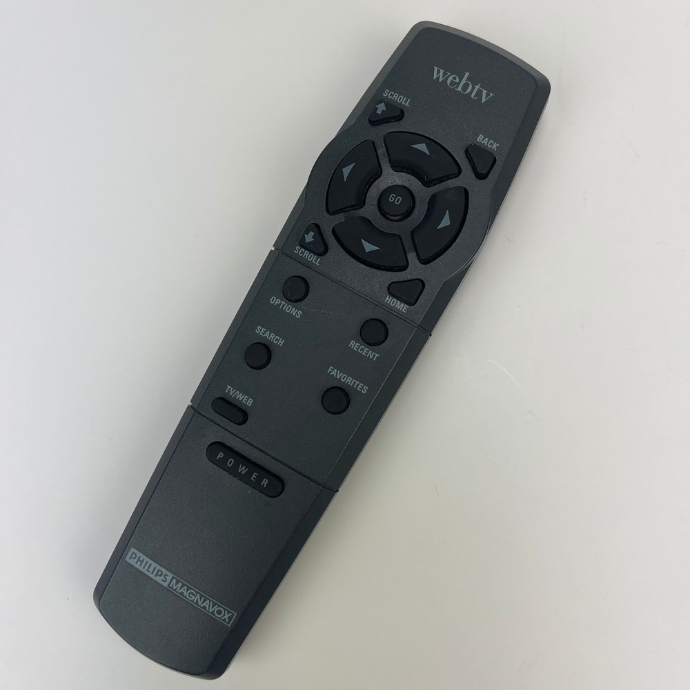 Vintage OEM Philips Magnavox WebTV Remote Control (3135 017 02591)